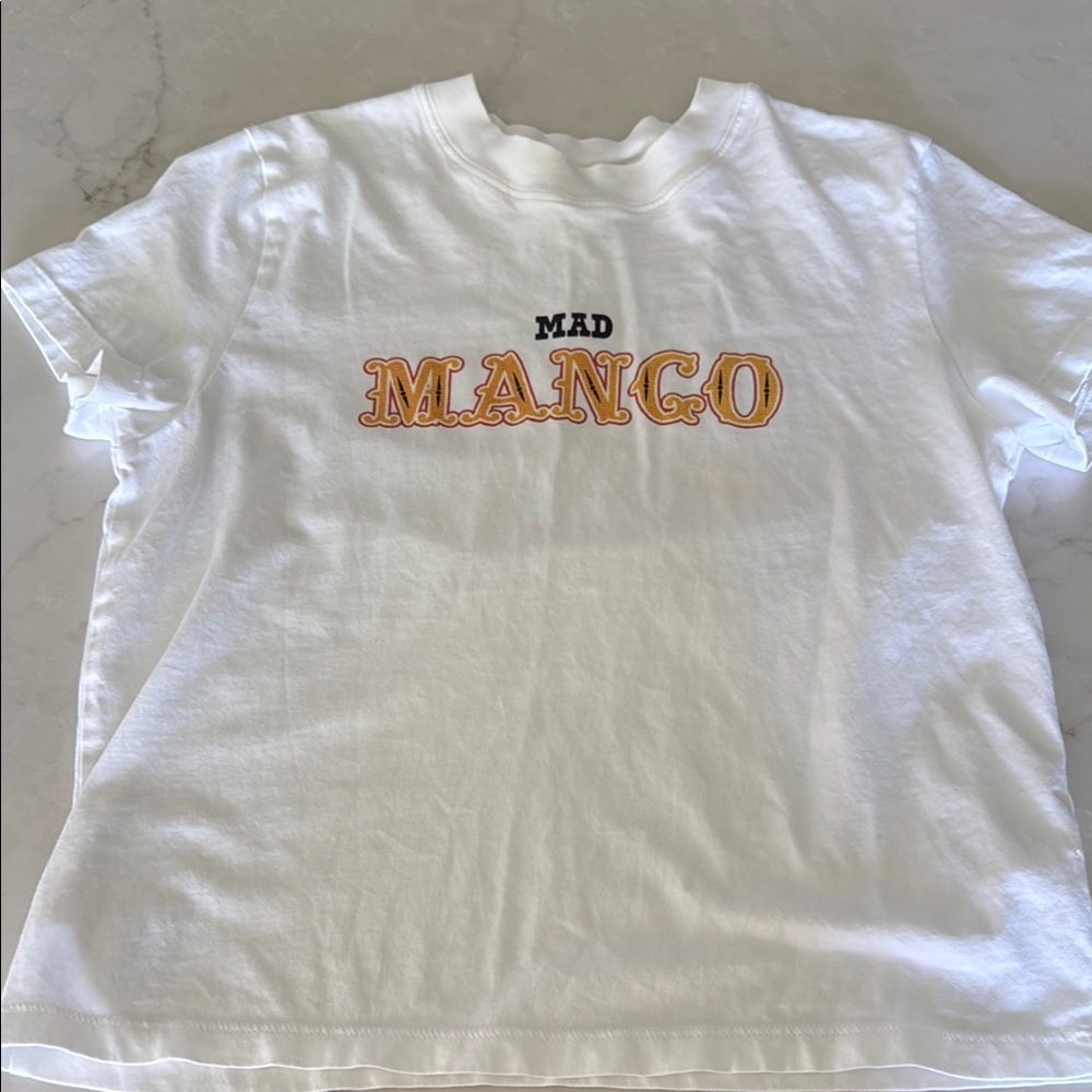 Sunday Best White Short Sleeve Tee.. brand from Aritzia